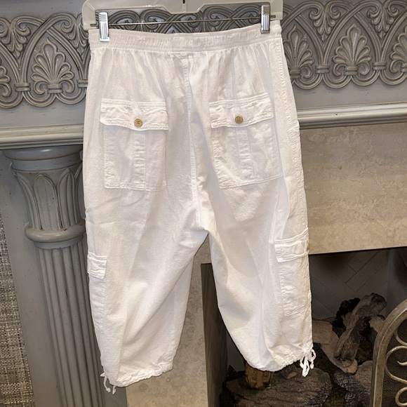 Frama’z White Cotton Capris - Picture 5 of 12